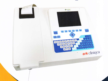 Fully automated biochemistry analyser supplied by Sai Agency, pathology lab equipment distributor in Pune